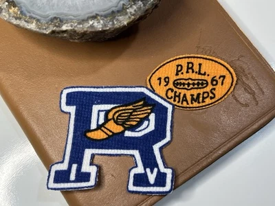 Polo Ralph Lauren Custom R Pwing Football Iron On Patch - Image 1 of 4