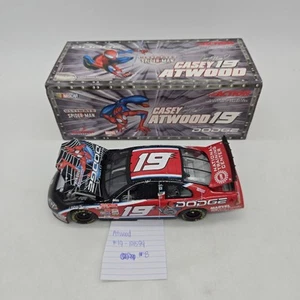 Action NASCAR 1:24 Scale Diecast 2001 Casey Atwood #19 Intrepid R/T Spider Man - Picture 1 of 20