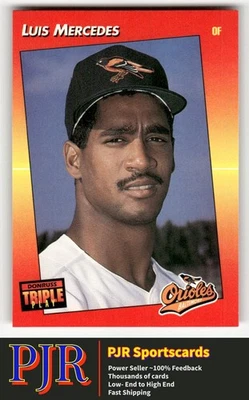 Luis Mercedes 1992 Triple Play #145 Baltimore Orioles - Image 1 of 2