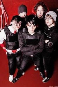 Poster My Chemical Romance Band Gerard Way 2005 MCR servizio fotografico - Foto 1 di 2