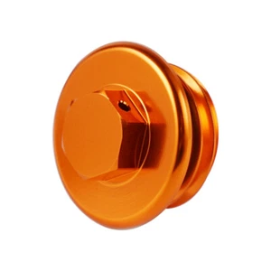 Tapón de llenado de aceite de motor CNC naranja anodizado para KTM 85/105SX/SXS/XC 2003-2023 - Imagen 1 de 6