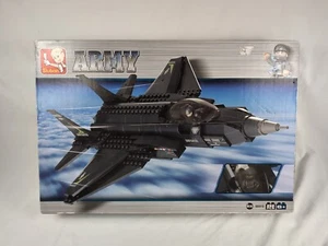 F-35 Fighter Jet Aircraft Building Blocks MOC Military Stealth Bricks Toys Model - Picture 1 of 10