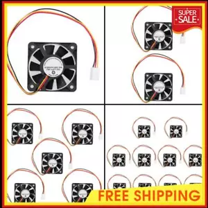 3 Pin CPU Fan CPU Cooler 4000 RPM 1/2/5/10pcs 12V CPU Air Cooler for PC Computer - Bild 1 von 15