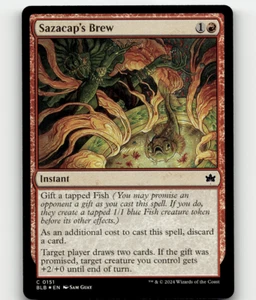 FOIL - MTG Sazacap's Brew #151 - Bloomburrow - Foto 1 di 1