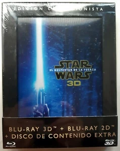 STAR WARS EL DESPERTAR DE LA FUERZA 3D BLU-RAY DIGIPACK EDICION LIMITADA ESPAÑA - Imagen 1 de 4