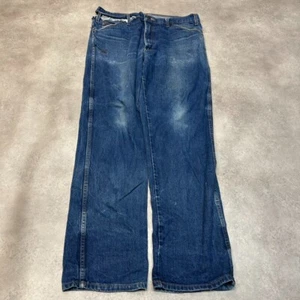Dickies Denim Jeans Mens 38" Relaxed Baggy Fit Carpenter Workwear Trousers, Blue - Picture 1 of 11