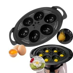 6 Holes Egg Boiler for Thermomix TM5 TM6 TM31 Kitchen Eggs Steamer Pot Poacher M - Picture 1 of 10