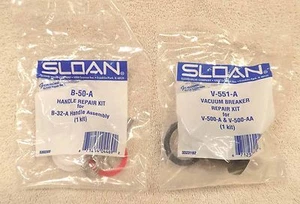 Sloan B-50-A & Sloan V-551-A Flush Valve Repair Kits - NEW - FREE SHIPPING - Picture 1 of 2