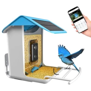 Bird Feeder with 1080p Camera, Smart Bird Feeder Camera with AI Recognition NEW - Picture 1 of 7