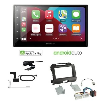 Pioneer Autoradio Apple CarPlay Bluetooth für KIA Sportage 2010-2015 schwarz - Bild 1 von 4