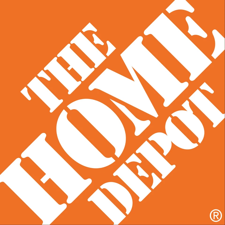 Home Depot racing logo Vinyl Decal / Sticker ** 5 Sizes **
