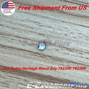 Juego para Tudor Heritage Blacd Bay 79230R 79230N 7922 Bisel Inserto Pearl Pip Dot - Imagen 1 de 2