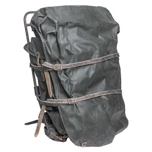 Original Finnish military backpack framed waterproof large rucksack 100L vintage - Picture 1 of 4