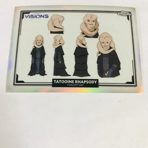 2021 Topps Star Wars Chrome Legacy Visions Concept Art SWV-11 Tatooine Rhapsody - Picture 1 of 2