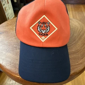 Cub Scout Tiger Rank Hat Boys Baseball Cap M/L Boy Scouts of America SnapBack - Picture 1 of 4