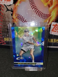 2024 Topps Chrome Tennis Sapphire Sebastian Ofner 1st - Bild 1 von 2