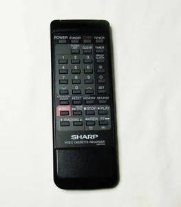 Mando a distancia Sharp G0577GE VCR negro - Imagen 1 de 2