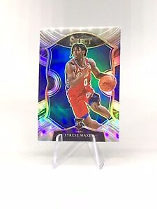 2020-21 Panini Select Concourse Level Silver Prizm #81 Tyrese Maxey Rookie RC -C