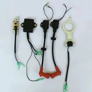 CDI Unit Ignition Coil Pulser Assy For Hangkai 2 Stroke 18HP Outboard Boat Motor - Bild 1 von 6
