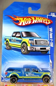 2010 Hot Wheels #114 HW City Works 6/10 '09 FORD F-150 Blue Variation w/BlkPr5sp - Picture 1 of 5