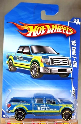 2010 Hot Wheels #114 HW City Works 6/10 '09 FORD F-150 Blue Variation w/BlkPr5sp - Image 1 of 4