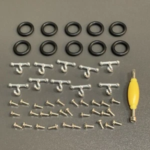 51 Stck. Gi Joe 3,75 Zoll 3 3/4 Zoll Figur Bund O-Ring T-Haken Schrauben Ersatz - Bild 1 von 7