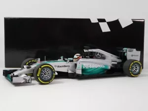 MINICHAMPS Mercedes W05 #44 Lewis Hamilton World Champion 2014 1/18 186140044 - Bild 1 von 4
