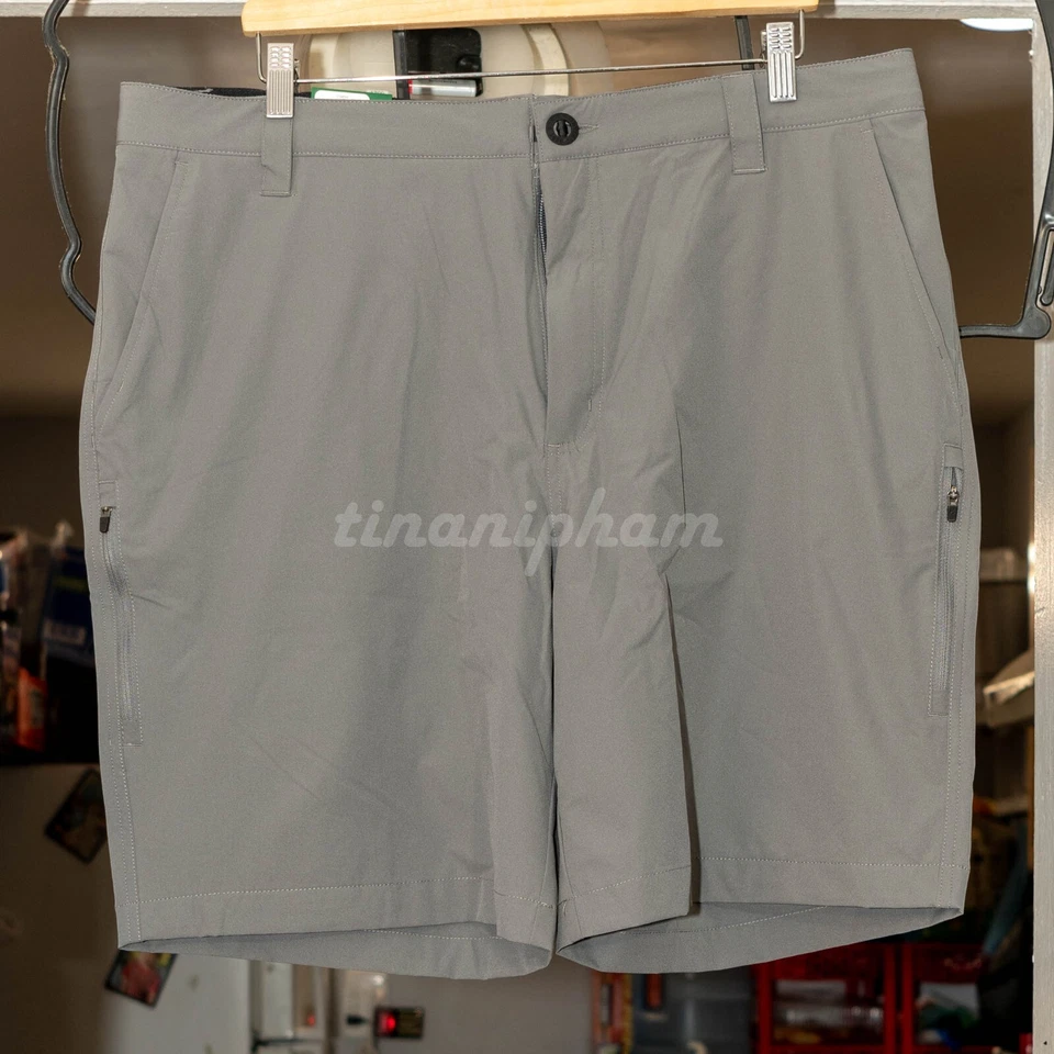 Gray , Blue, Tan  Orvis Mens Lightweight Tech Short - Image 1 of 1