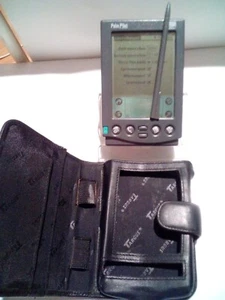 PALM PILOT Personal 3COM PDA avec étui, stylet, fonctionne - Photo 1 sur 16