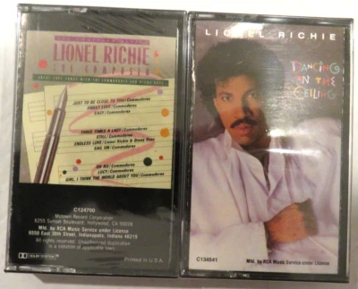 Lot- 2 Vintage New/Sealed Cassettes-Lionel Richie-Dancing On The Ceiling-Great L - Image 1 of 4
