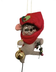 Annalee Weihnachtsbeleuchtung Maus Ornament 3" - Bild 1 von 3