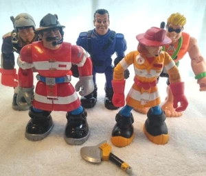 Figuras de acción Fisher Price Rescue Heroes Mattel - lote de 5 - Imagen 1 de 12