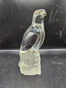 "Estatua escultura halcón águila vidrio 8"" cristal plomo 24 % cristal" - Imagen 1 de 3