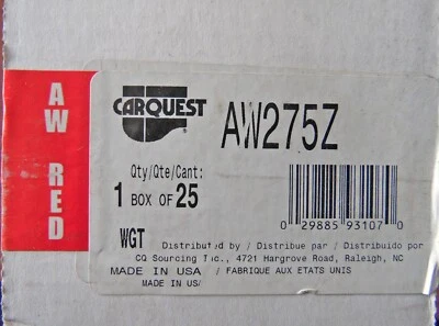 Carquest Hoffman AW275Z Coated Zinc Wheel Weights 2.75 oz - Box of 25- Free Ship - Image 1 of 3