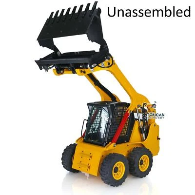 LESU 1/14 Aoue-LT5H Metal RC Hydraulic Wheeled Skid-Steer Loader Model W/ Sound - Image 1 of 4
