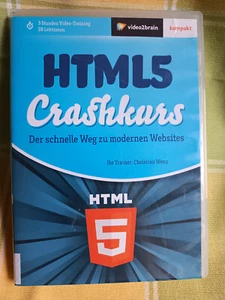 HTML 5- Crashkurs - Der schnelle Weg zu modernen Websites (PC+MAC+Linux) - Bild 1 von 2