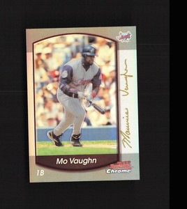 2000 Bowman #109 Mo Vaughn Refractor