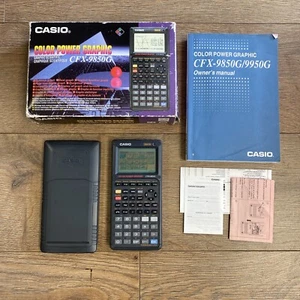 Casio CFX-9850G Farbleistung Grafik wissenschaftlich programmierbarer Taschenrechner verpackt - Bild 1 von 7