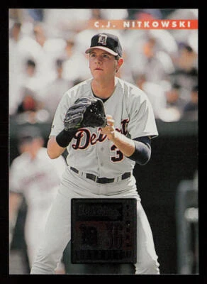 1996 Donruss C.J. Nitkowski #467 Detroit Tigers Baseball Card - Image 1 of 2