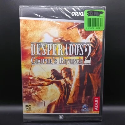 Desperados 2 Coopers Revenge (Windows PC, 2006) New Sealed Atari Originals - Image 1 of 4