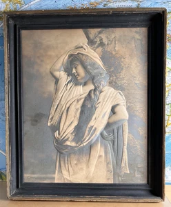 Impresión artística realista fotográfica en relieve de platino 3D c. 1896 por Alfred Campbell - Imagen 1 de 5