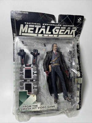 Figura de acción vintage Metal Gear Solid REVÓLVER OCELOTE 6" Mcfarlane Toys 1999 Foto 1 de 4