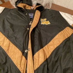 Vintage 90s Starter New Orleans Saints NFL Puffer Jacket Men’s XL - Picture 1 of 12