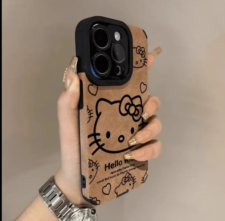 Funda de gamuza Hello Kitty para iPhone Foto 1 de 3