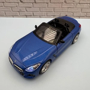 2018/2024 BMW Z4 M40i Cabrio Diecast Model 1:30 Scale Blue - Officially Licensed - Picture 1 of 9