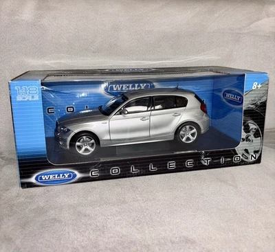 BMW 1er 1 Series E87 2005 1:18 Welly - Immagine 1 di 4