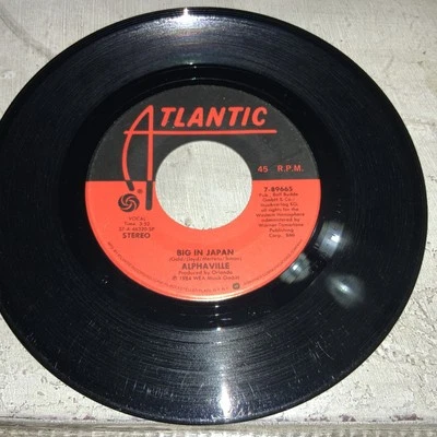 ALPHAVILLE: big in japan / seeds ATLANTIC 7" Single 45 RPM, 1984 US Foto 1 de 2