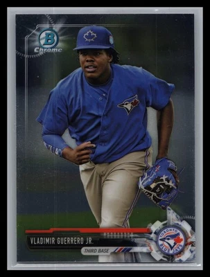 Bowman Chrome #BCP32 2017 Vladimir Guerrero Jr. Prospects Toronto Blue Jays Foto 1 de 2