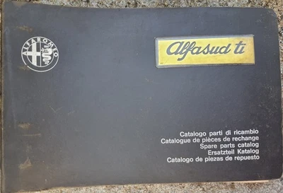 ALFA ROMEO ALFASUD Ti  Catalogo parti di Ricambio Originale (1973) - Immagine 1 di 4