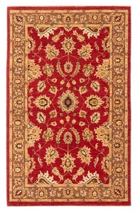 Vintage Hand-Knotted Area Rug 3'0" x 5'0" Traditional Wool Carpet - Picture 1 of 9